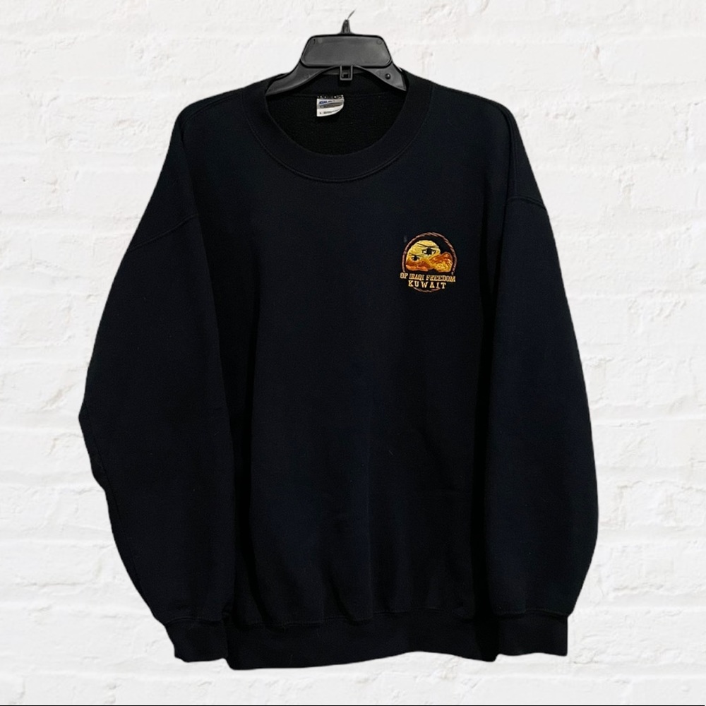Almost Vintage Operation Iraqi‎ Freedom Crewneck Sweatshirt Men’s Sz Large